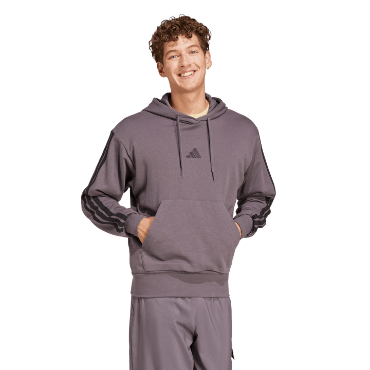 Buzo con capucha french terry 3 Tiras Essentials