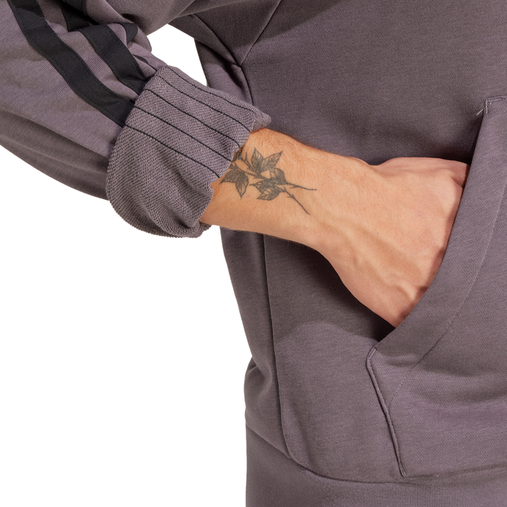 Buzo con capucha french terry 3 Tiras Essentials