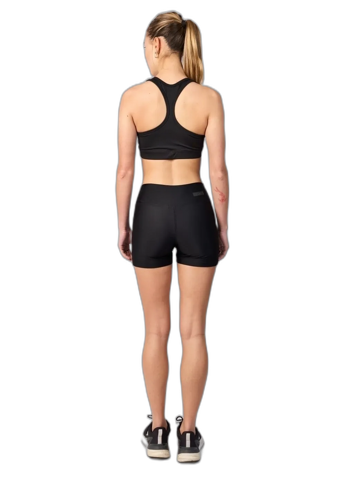 CALZA SHORT TRICOT NEGRO