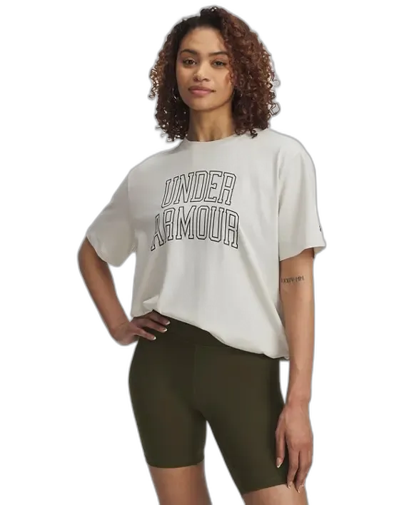 Remera Algodon Oversized Rival Campus Mujer