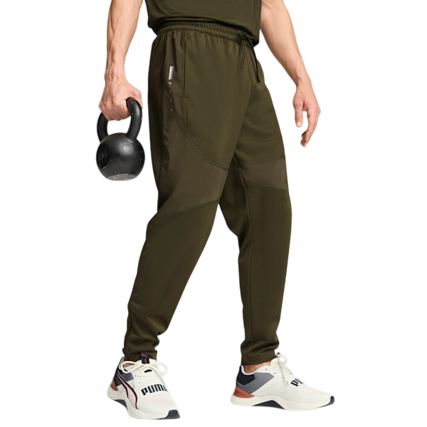 Pantalones angostos Panelled hombre