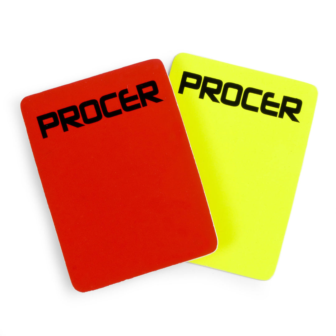 TARJETAS ARBITRO PROCER