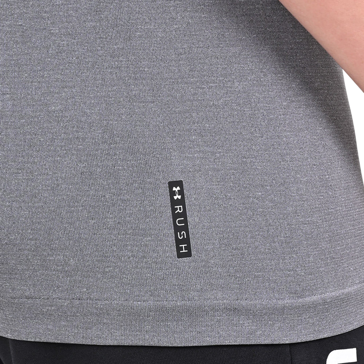 REMERA UA RUSH SEAMLESS WORDMARK SS