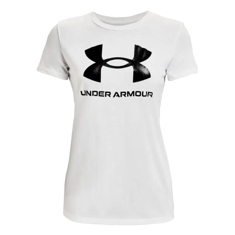 REMERA UA W SPORTSTYLE LOGO SS