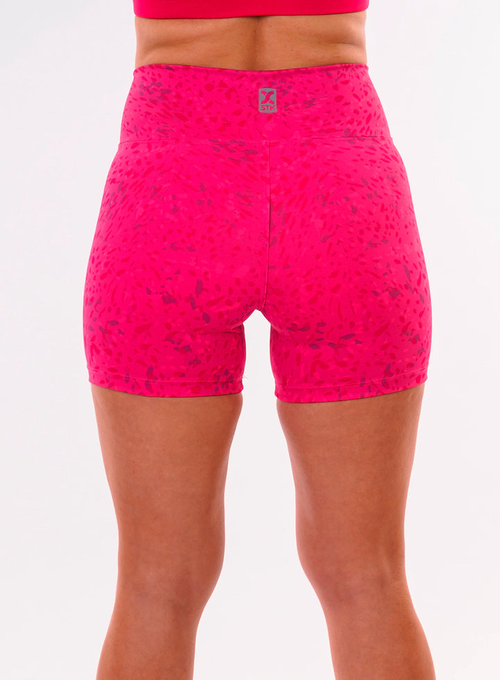 CALZA SHORT SPLASH FUCSIA