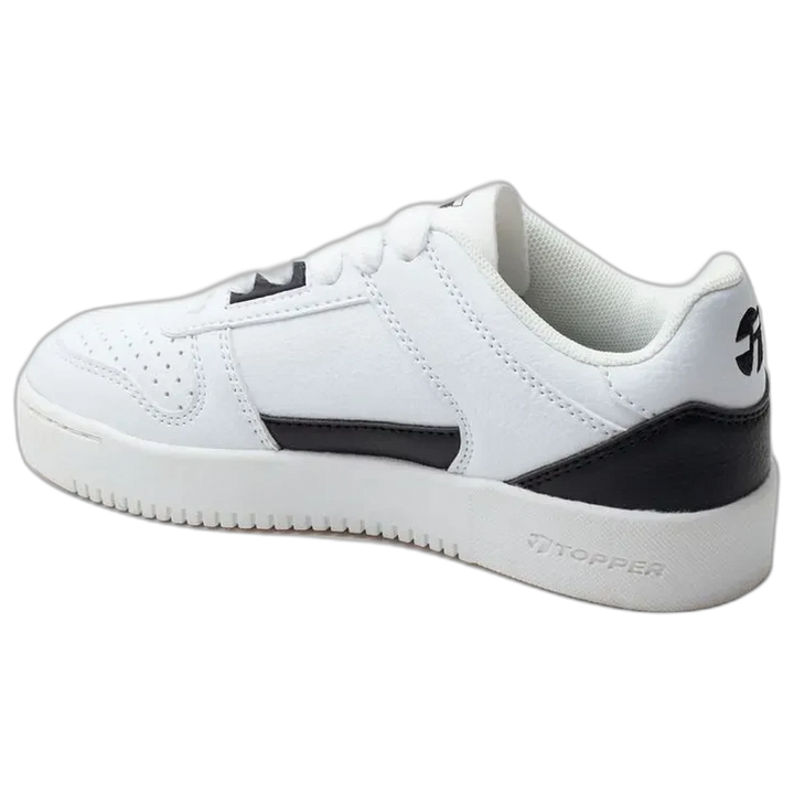 Zapatillas Topper Graf Kids Niños Blanco Negro