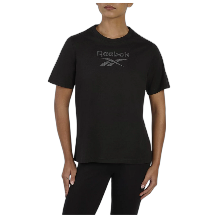Remera Reebok Leopard Print Mujer