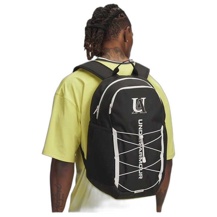 Mochila Under Armour Hustle Lite Backpack - Entrenamiento Uso Diario Negro