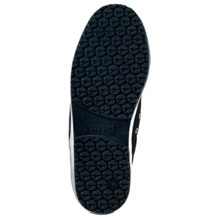 Zapatillas Topper Nova Low Negro Lona Casual Unisex