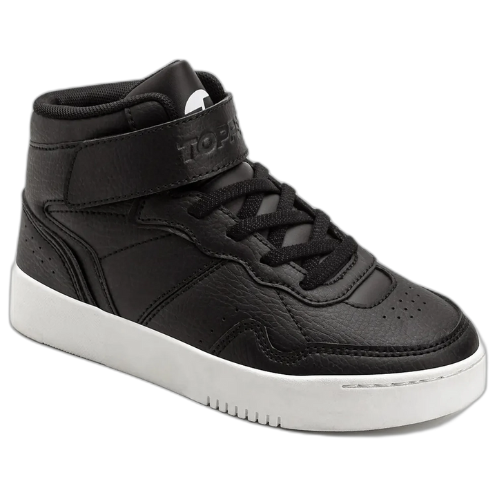 Zapatillas Topper Terre Mid Kids Negro Botita Urbana Niños