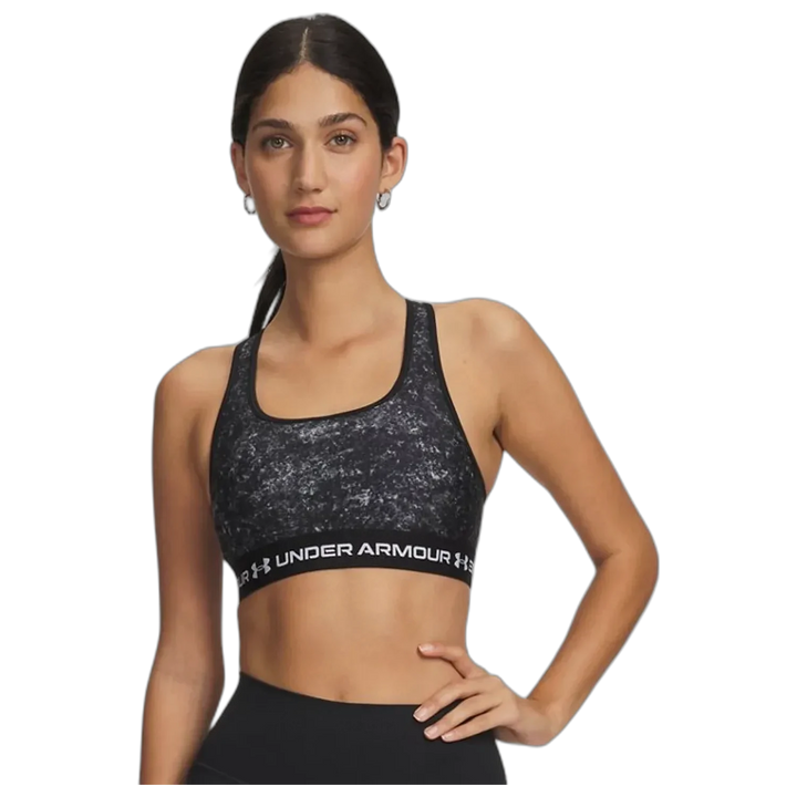 Top Deportivo Crossback Printed Mid Under Armour Mujer