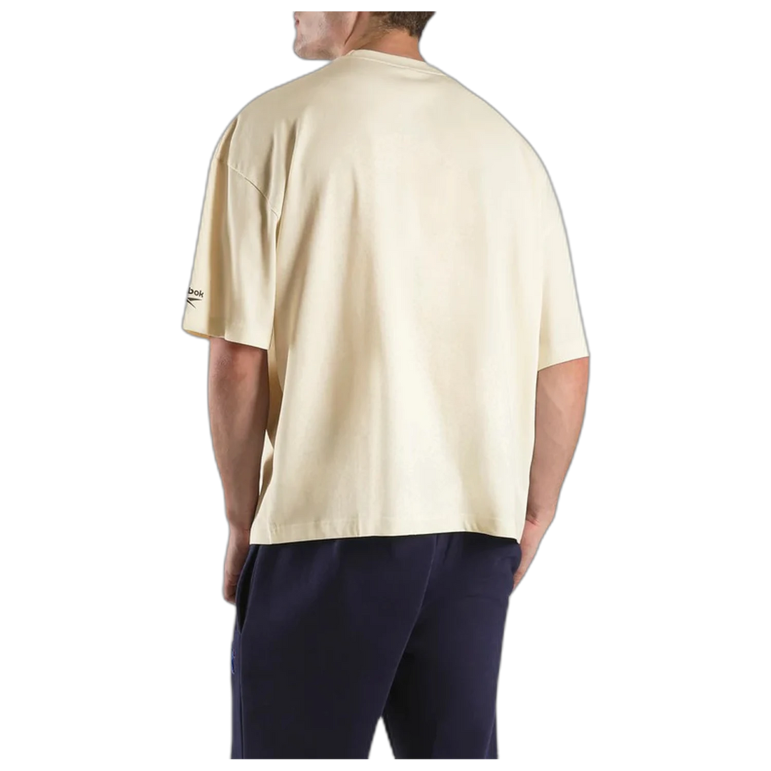 Remera Reebok Freshman Hombre Beige