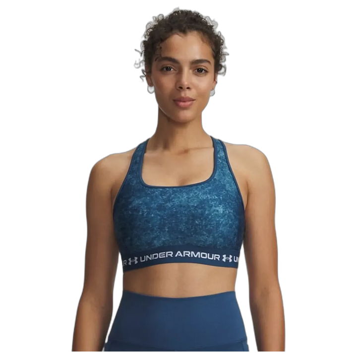 Top Deportivo Crossback Printed Mid Under Armour Mujer