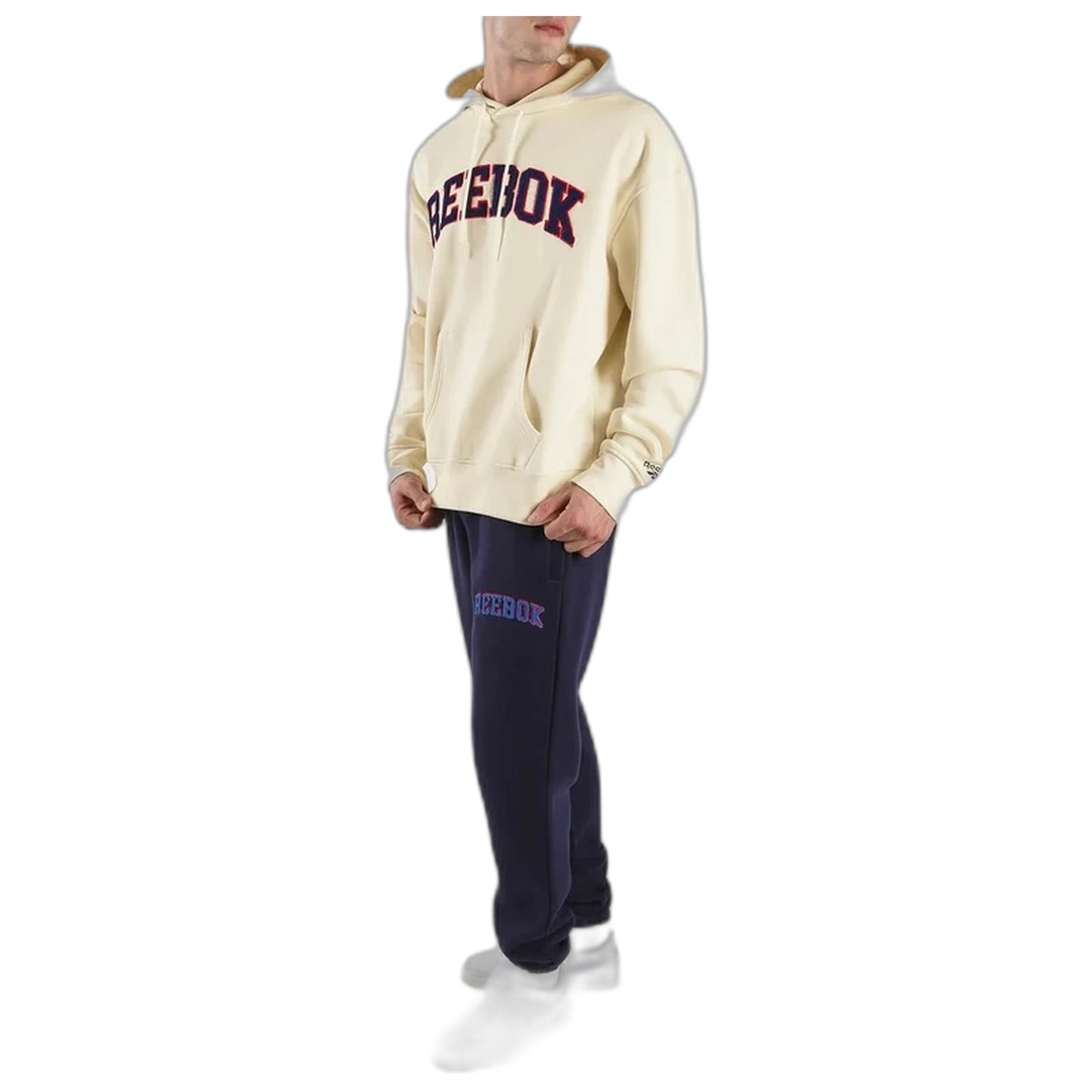 Buzo Reebok Freshman Hoodie Hombre Beige