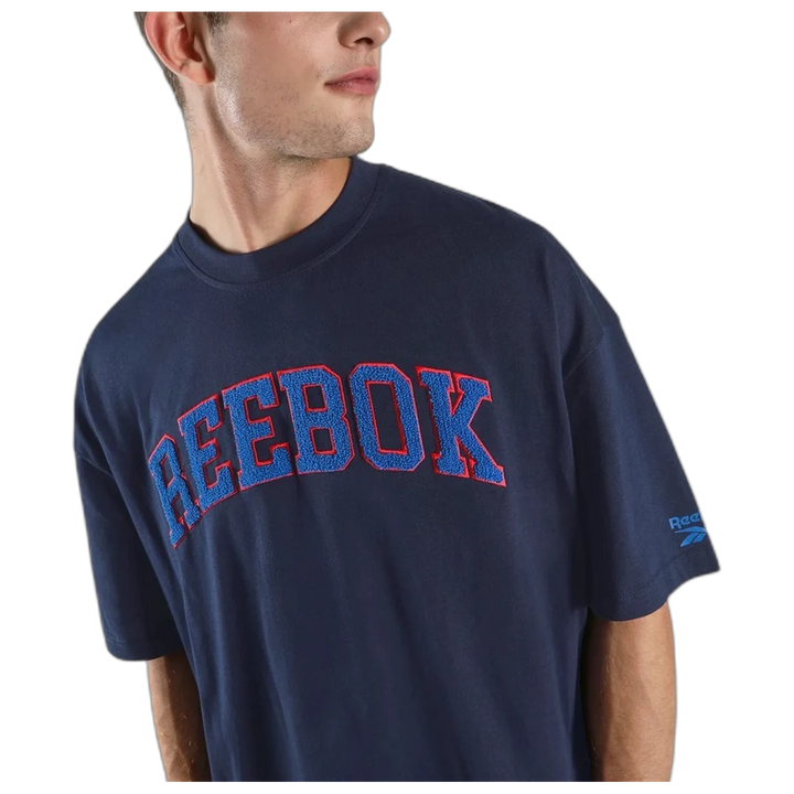Remera Reebok Freshman Hombre Azul Marino