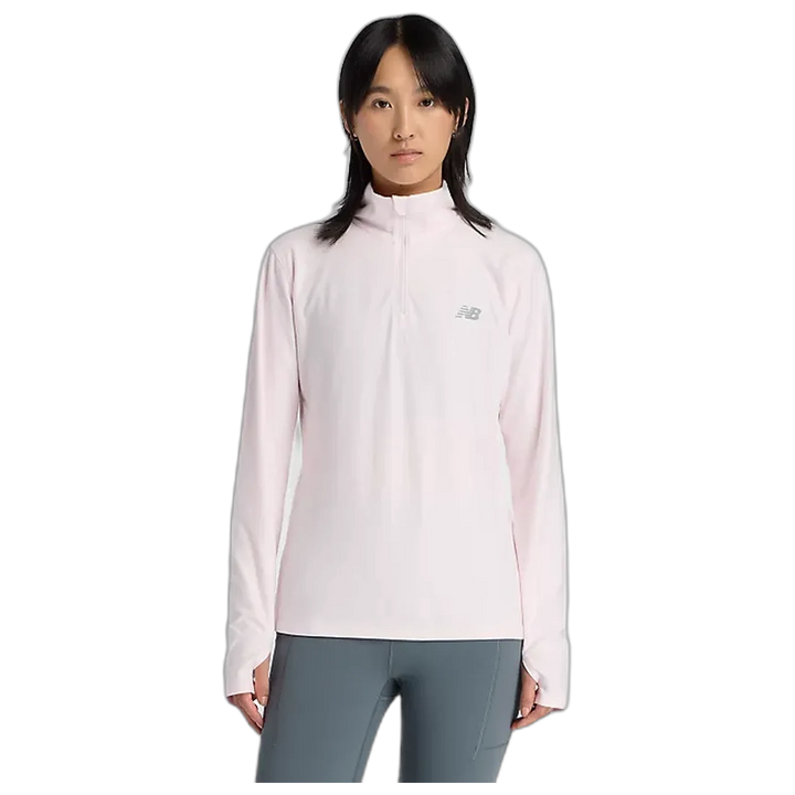 Buzo New Balance Sport Essentials Space Dye 1/4 Zip Mujer