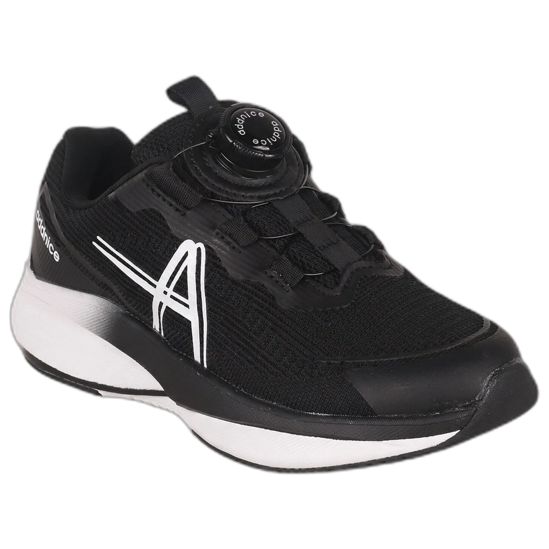 Zapatillas Addnice Deportiva Cricket Niño Negra