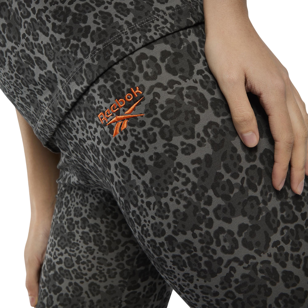 Calza Reebok Leopard Printed Mujer