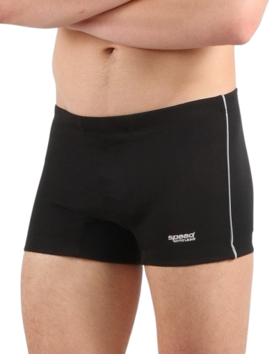 Traje de Baño Boxer Speed Anticloro Liso con Suspensor Hombre