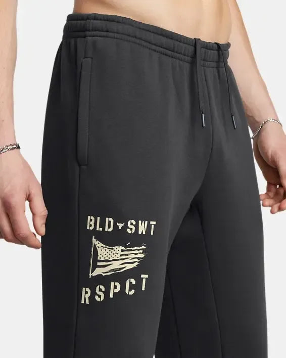 Pantalón Under Armour Project Rock Icon Fleece Veterans Day Hombre