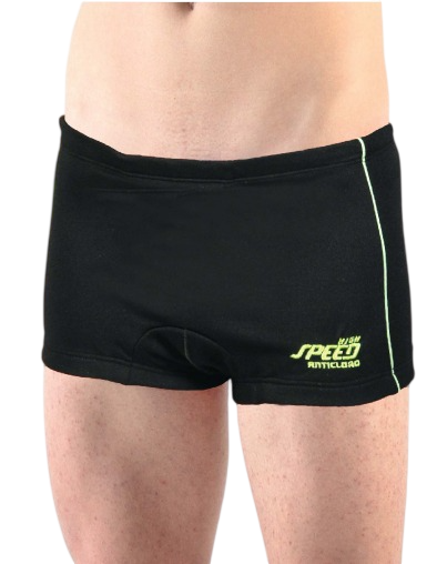 Traje de Baño Boxer Speed Anticloro Liso con Suspensor Hombre