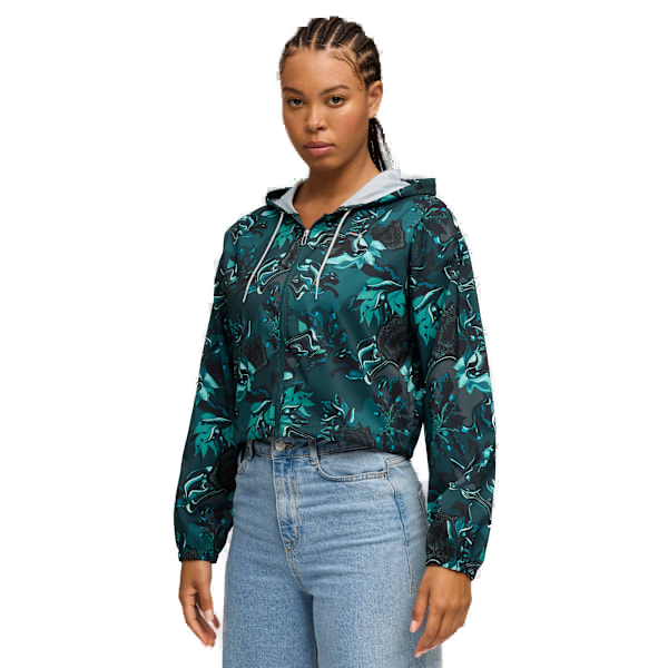 Campera de entrenamiento GREEN TERRAINS para mujer