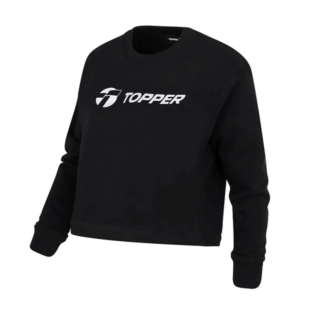 BUZO MUJER URBANO OVERSIZE CREW BRAND