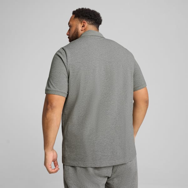 Remera Polo Puma Essentials Piqué Hombre