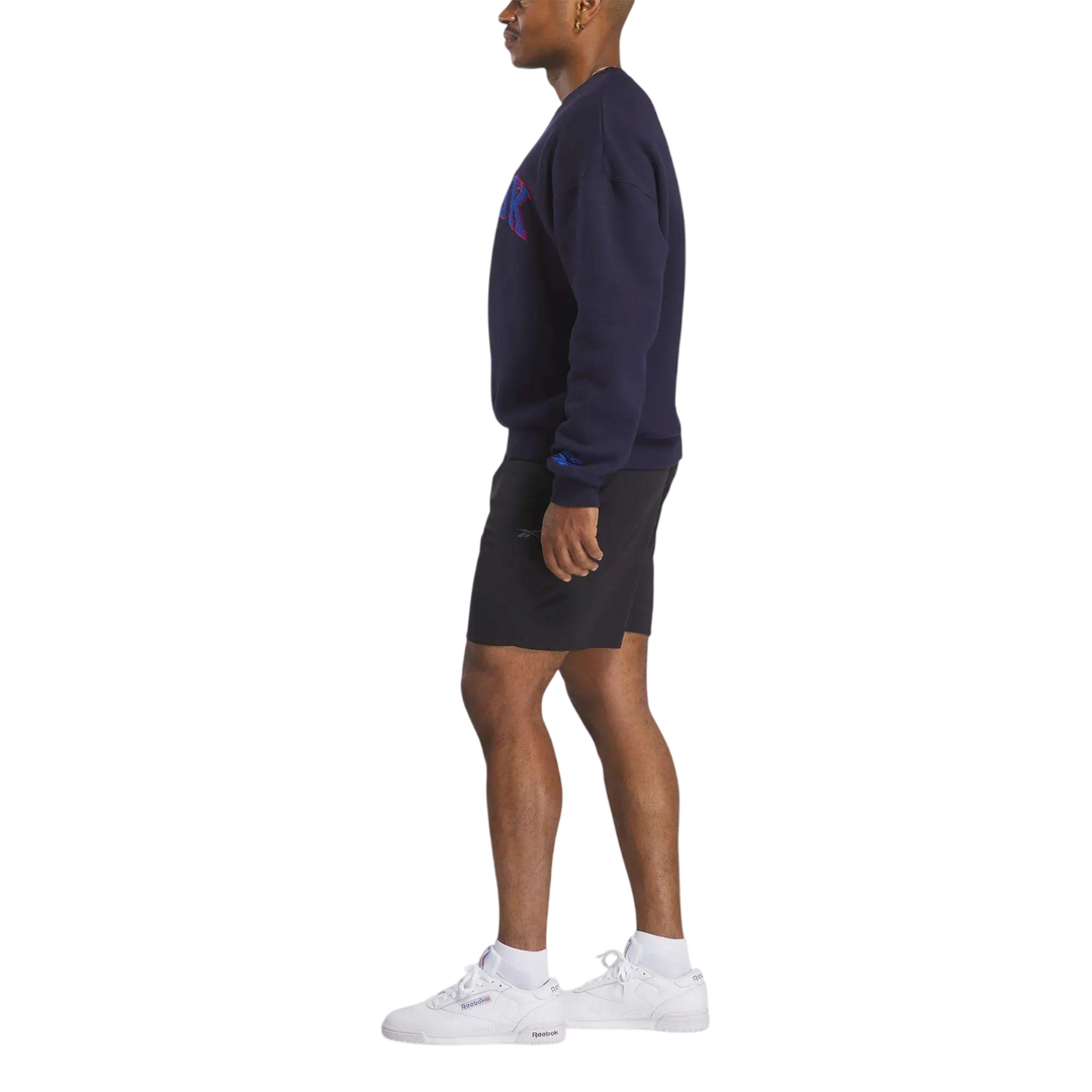 Buzo Reebok Crew Vector Hombre Azul Marino