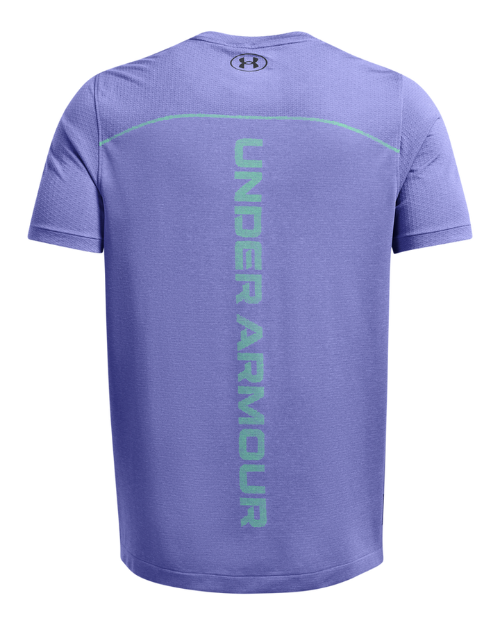 REMERA UA RUSH SEAMLESS WORDMARK SS