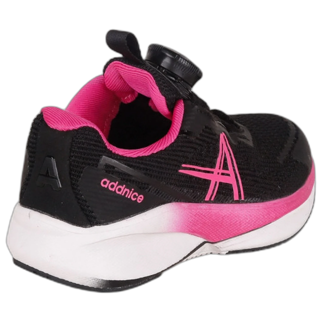 Zapatillas Addnice Deportiva Cricket Nena Negra