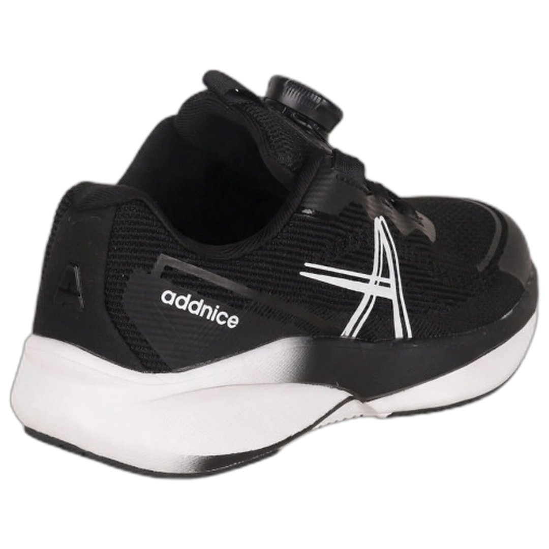 Zapatillas Addnice Deportiva Cricket Niño Negra