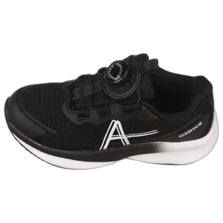 Zapatillas Addnice Deportiva Cricket Niño Negra