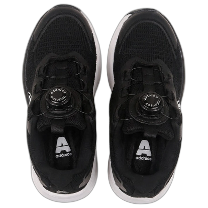 Zapatillas Addnice Deportiva Cricket Niño Negra