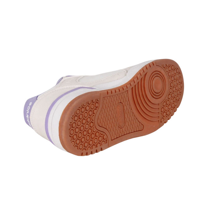 Zapatillas Addnice Skate Max Niño Blanca-Lila