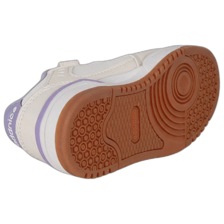Zapatillas Addnice Skate Max Velcro Niña Blanca-Lila